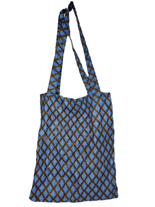 Gold Reusable Grocery Bag