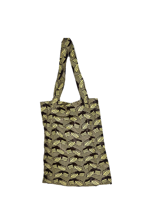 Gold Reusable Grocery Bag