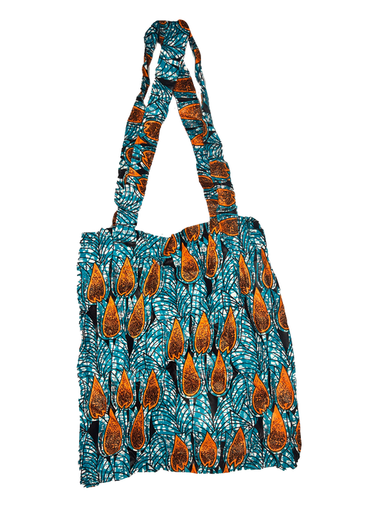 Blue Reusable Grocery Bag