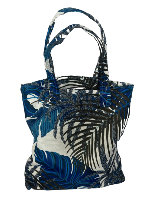Leaf Patterned Tote Bag