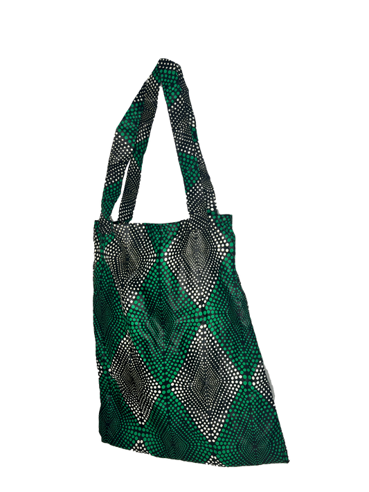 Green Reusable Grocery Bag