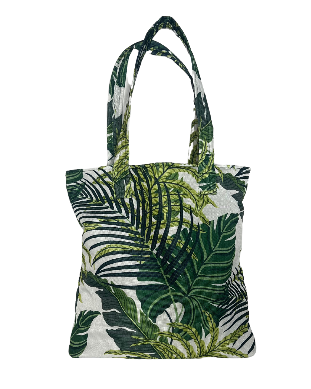 Leaf Patterned Tote Bag